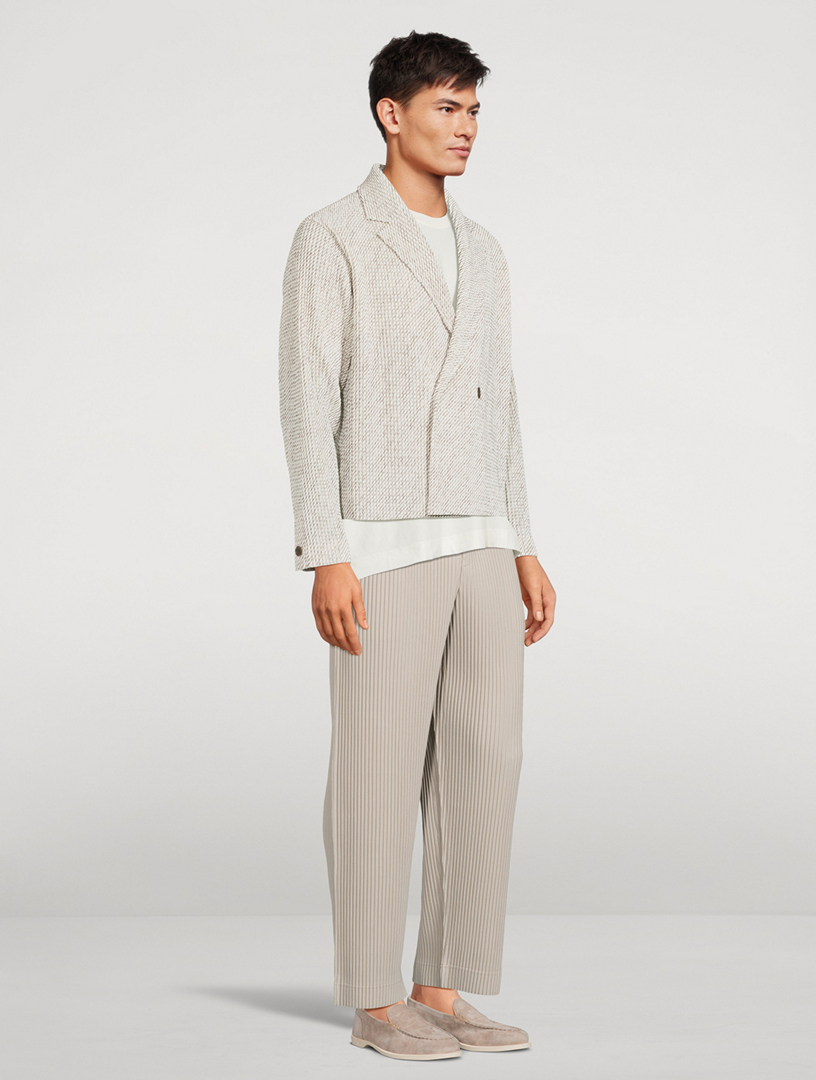 Diagonals Cropped Jacket