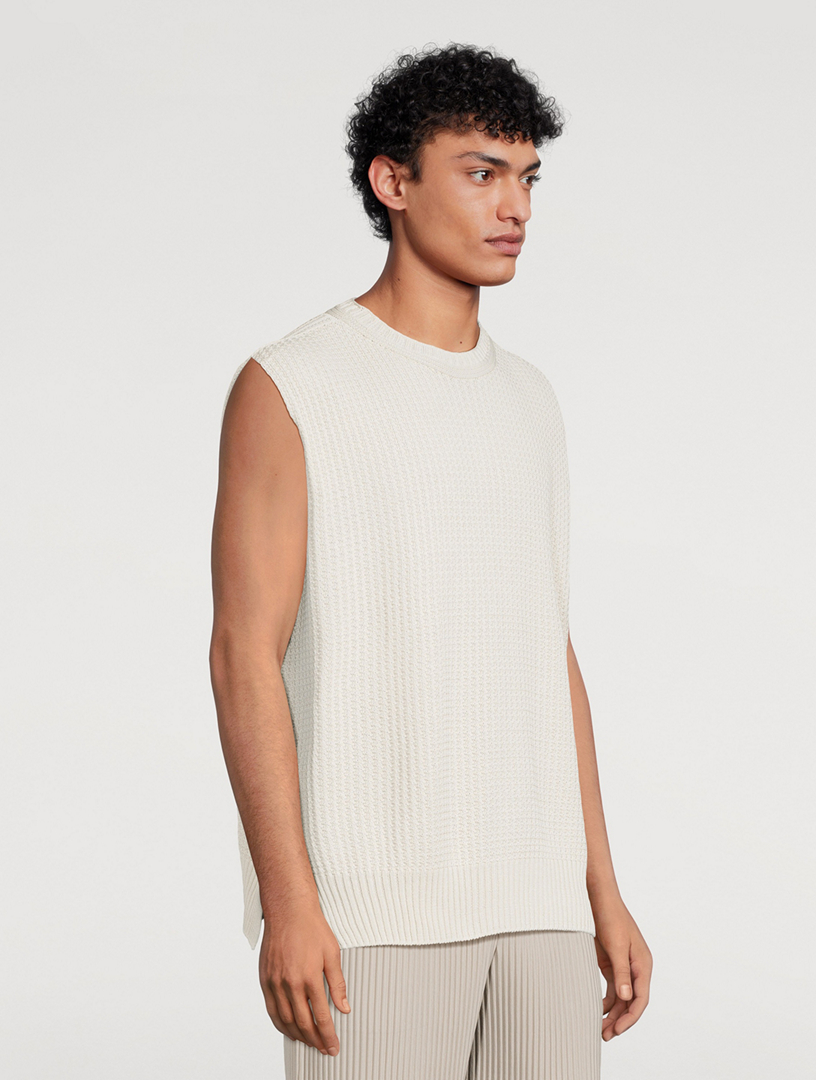 HOMME PLISSÉ ISSEY MIYAKE Common Knit Vest | Holt Renfrew