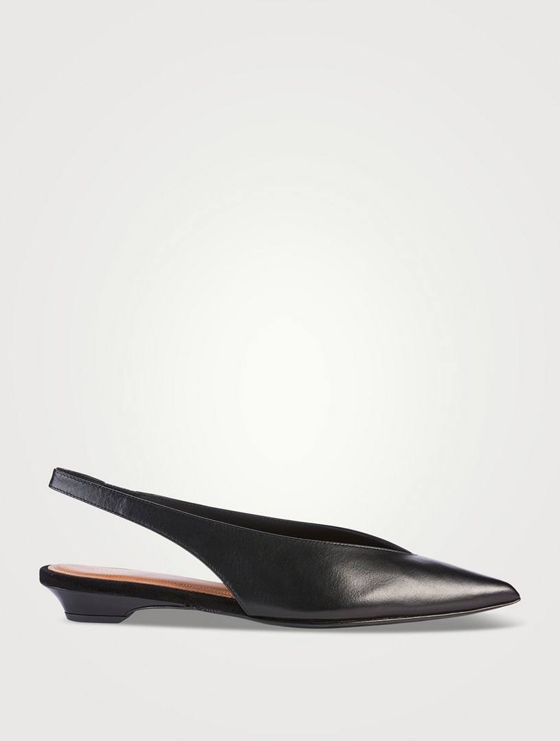 Turus Leather Slingback Flats