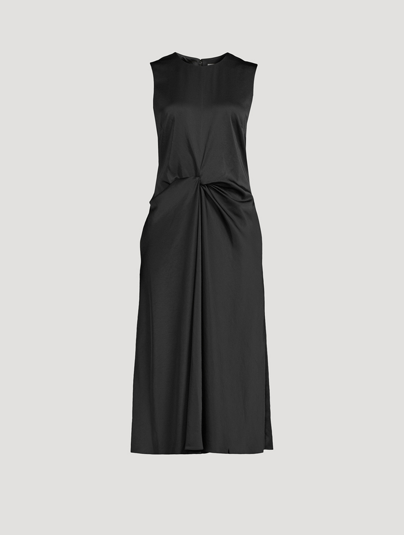 Theory Project Twisted Midi Dress