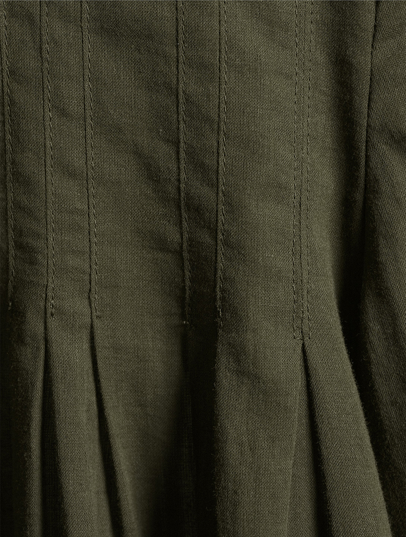 Pleated Blouse
