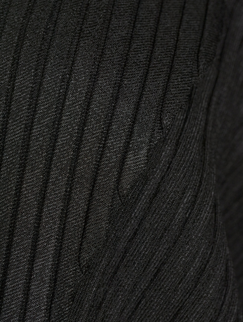 Linen Like Pleats Cardigan
