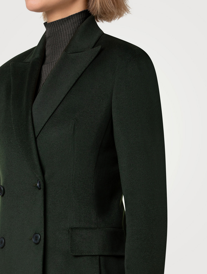 Nadine Cashmere Double-Breasted Blazer