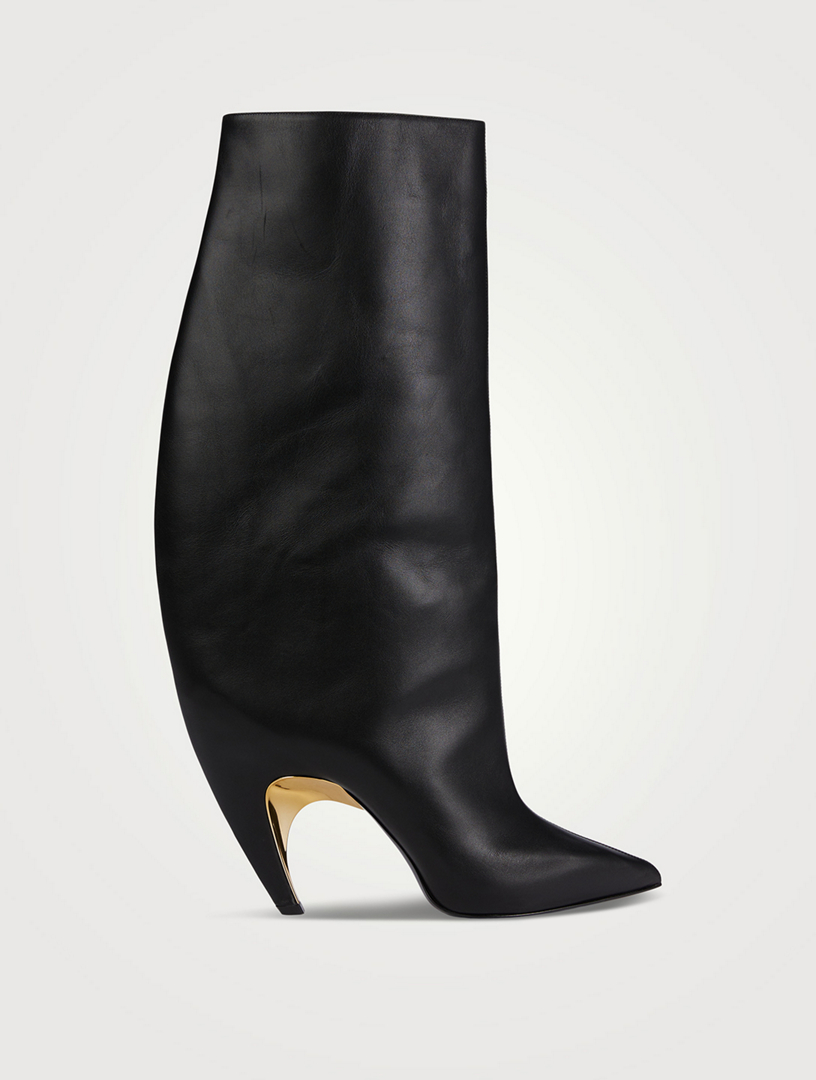 Pegasus Leather Knee-High Boots