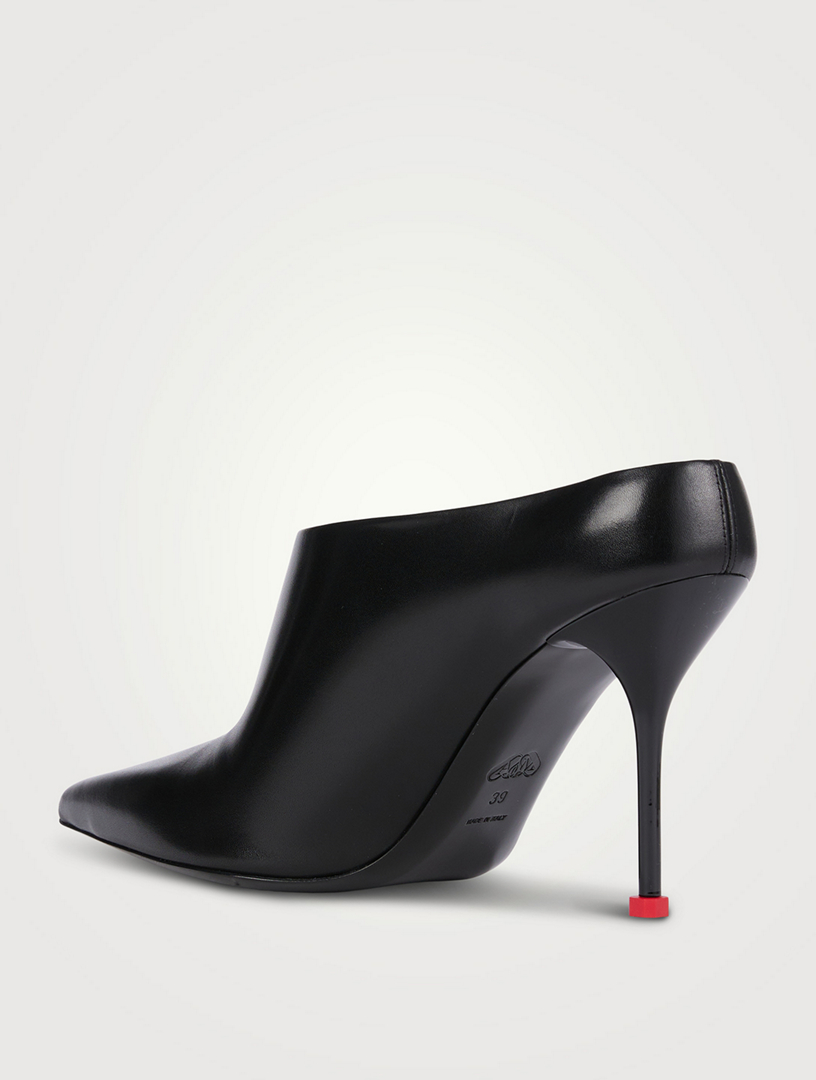 Thorn Leather Mules