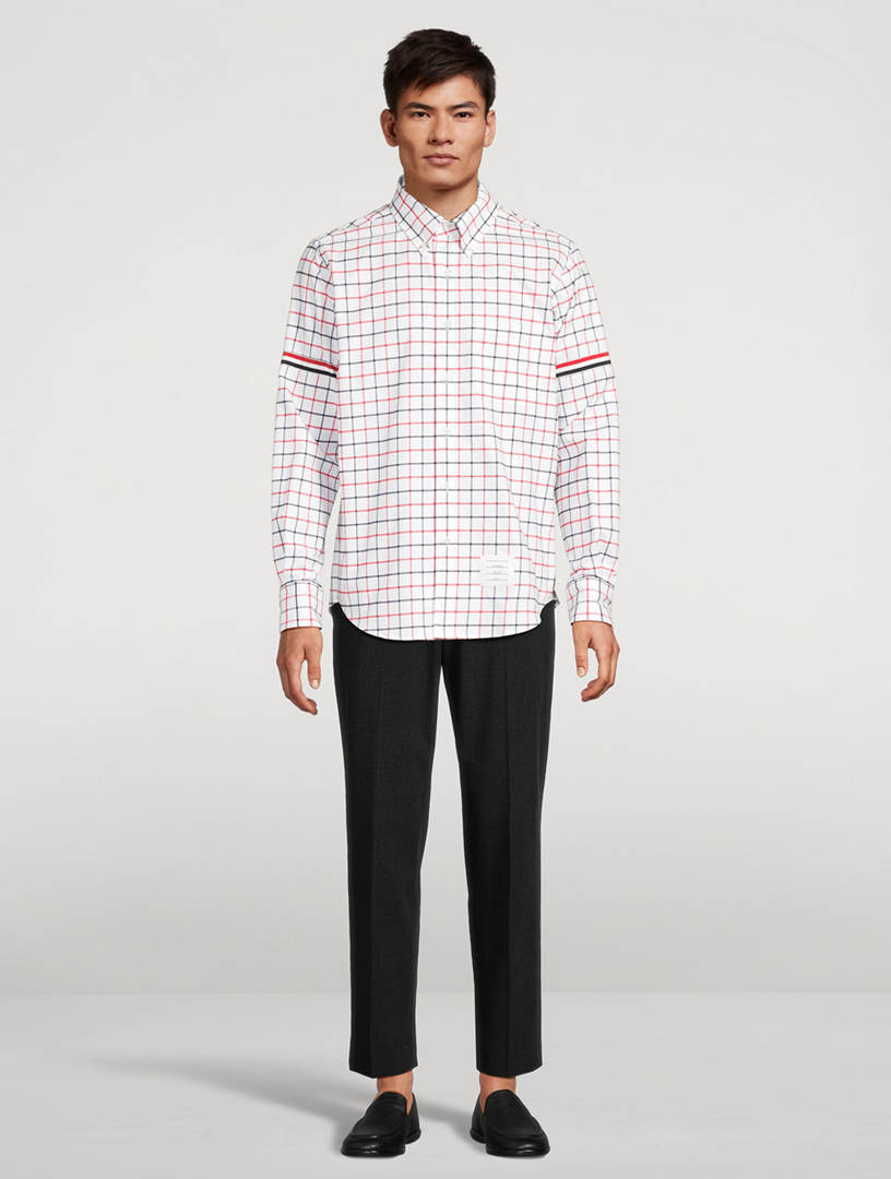 Tattersall Check Flannel Shirt