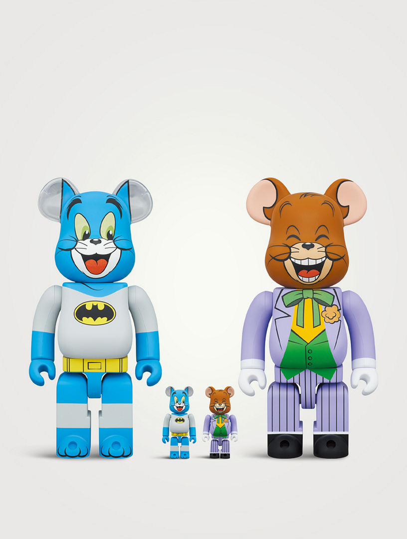 Tom & Jerry Batman & Joker 100% & 400% Be@rbrick Set