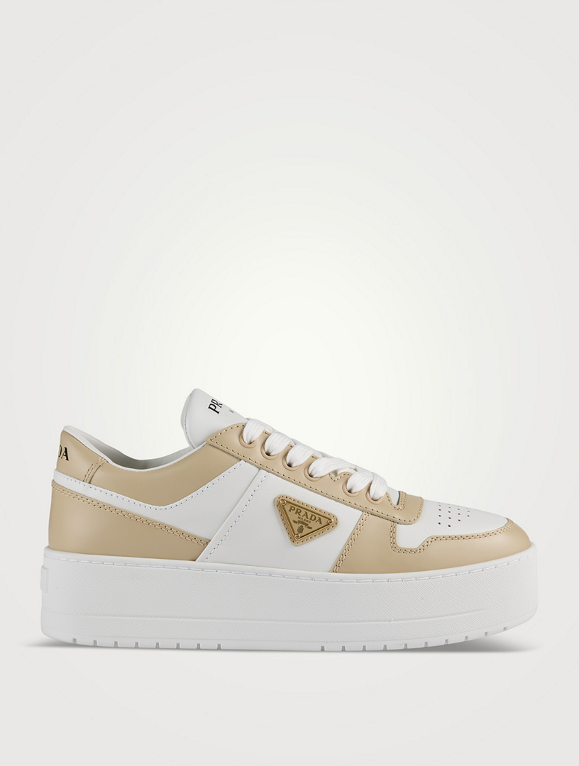 Prada platform trainers online