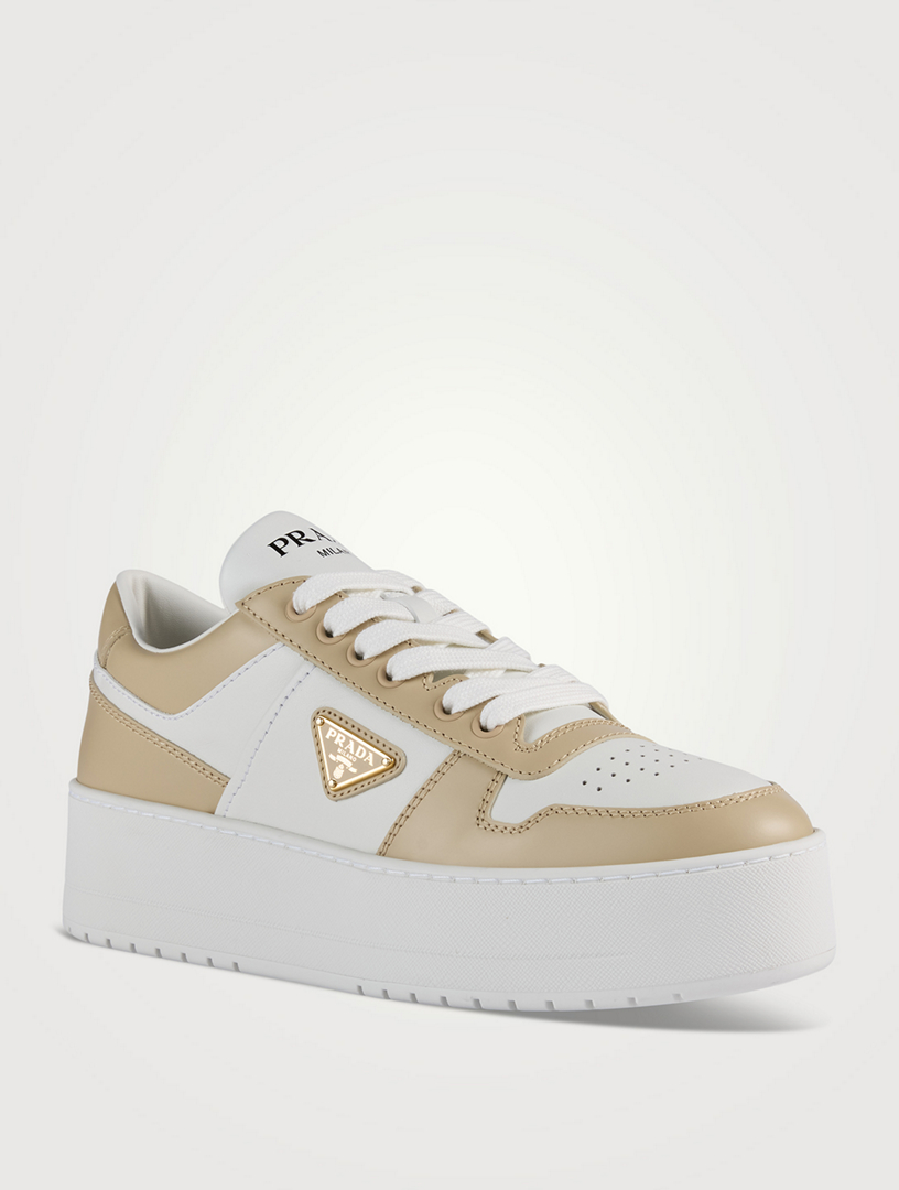 Gold platform sneakers online