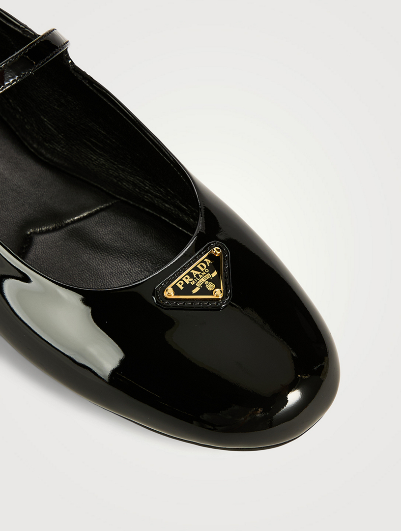 Patent Leather Mary Jane Ballet Flats