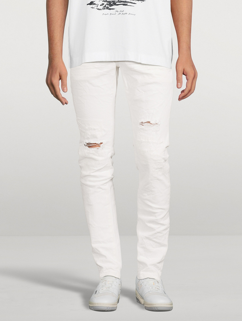 P001 Stretch Skinny Low-Rise Jeans