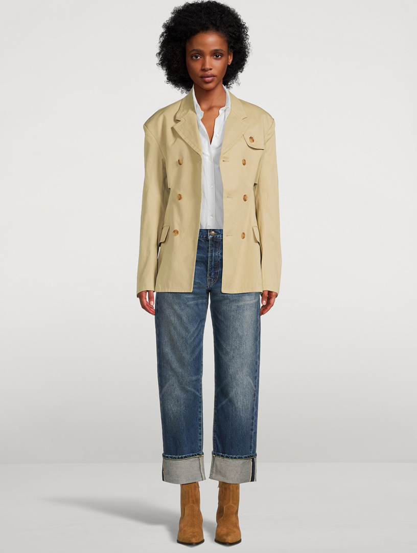 Romeo Straight-Leg Cropped Jeans