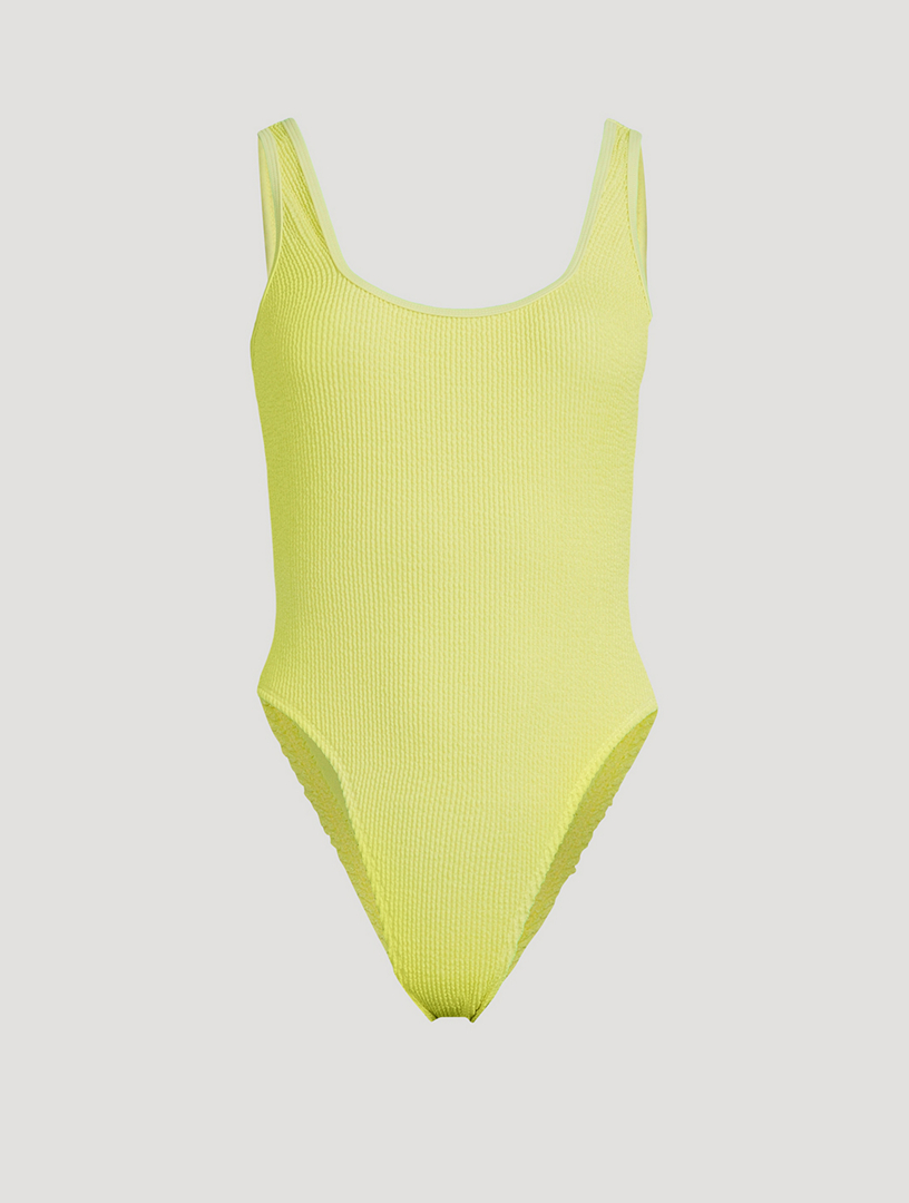 Squareneck One-Piece Swimsuit