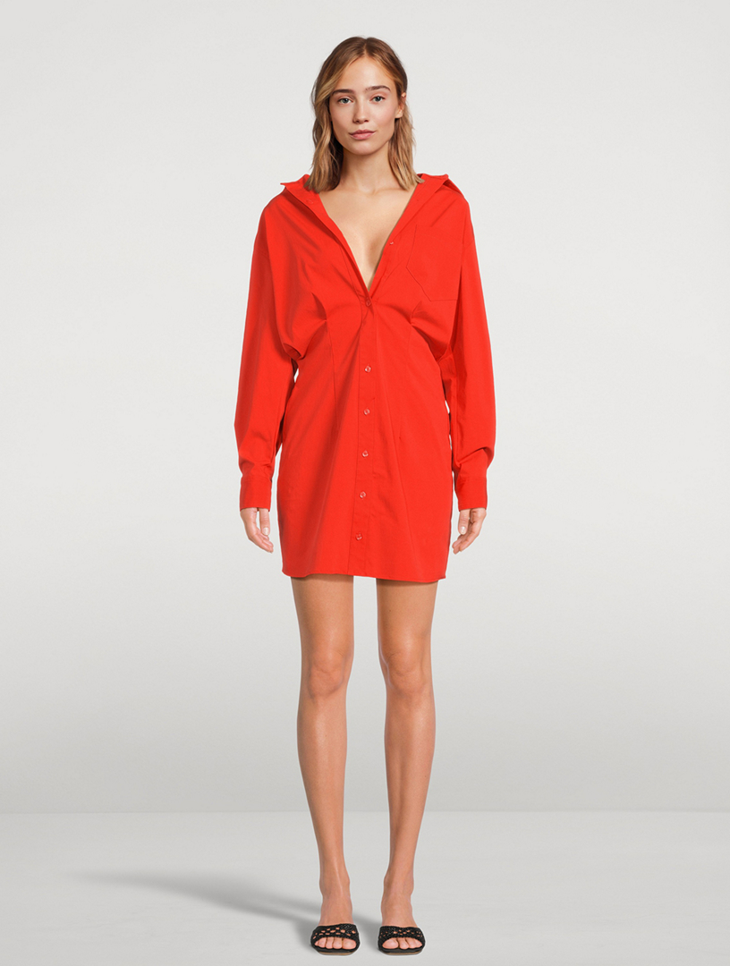 Poplin Shirt Dress