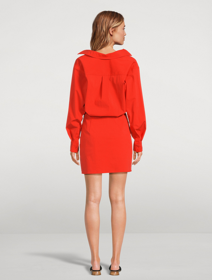 Poplin Shirt Dress