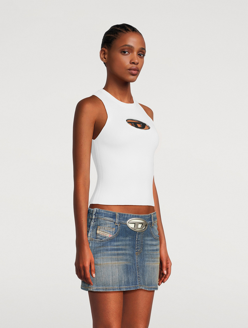 M-Onerva Cut-Out Tank Top