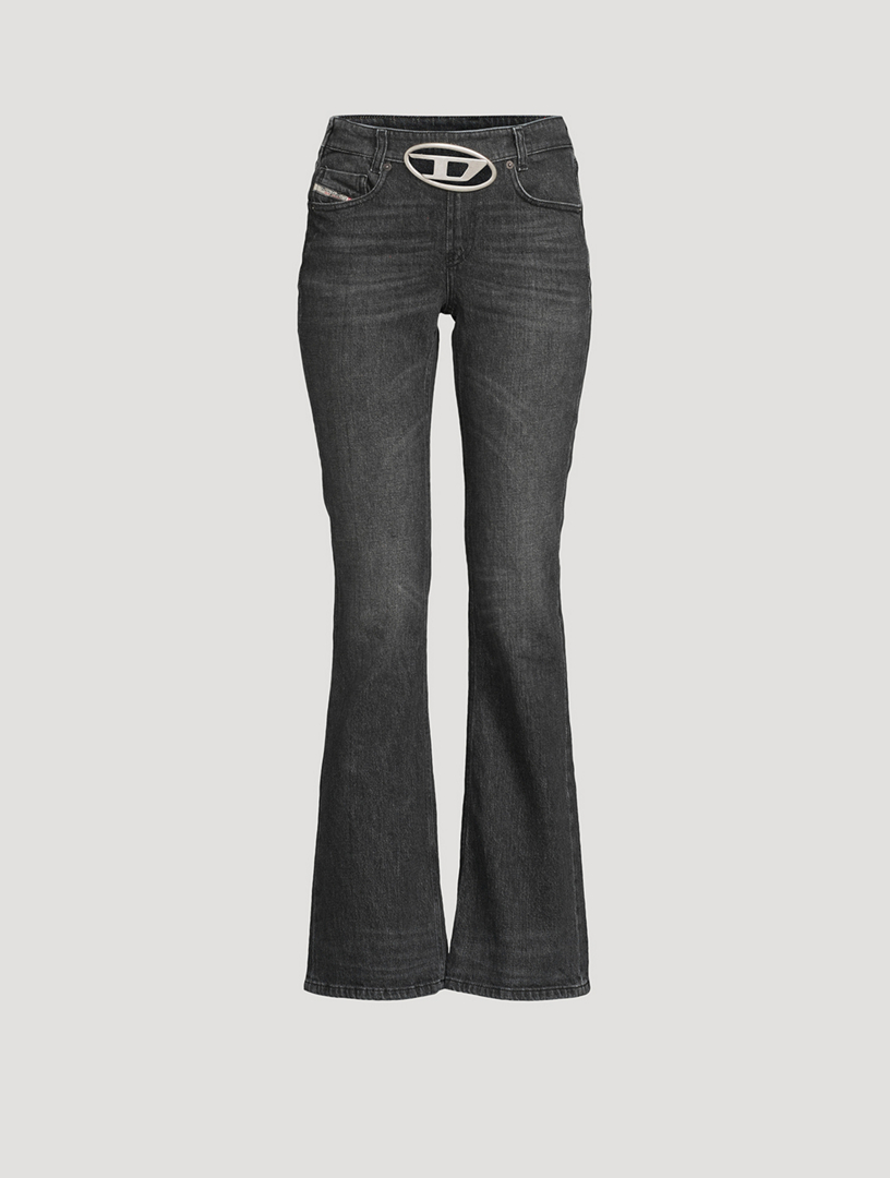 1969 D-Ebbey Cut-Out Flare Jeans