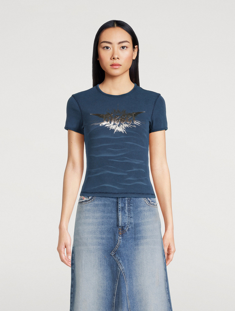 T-Ele-Long Foil T-Shirt