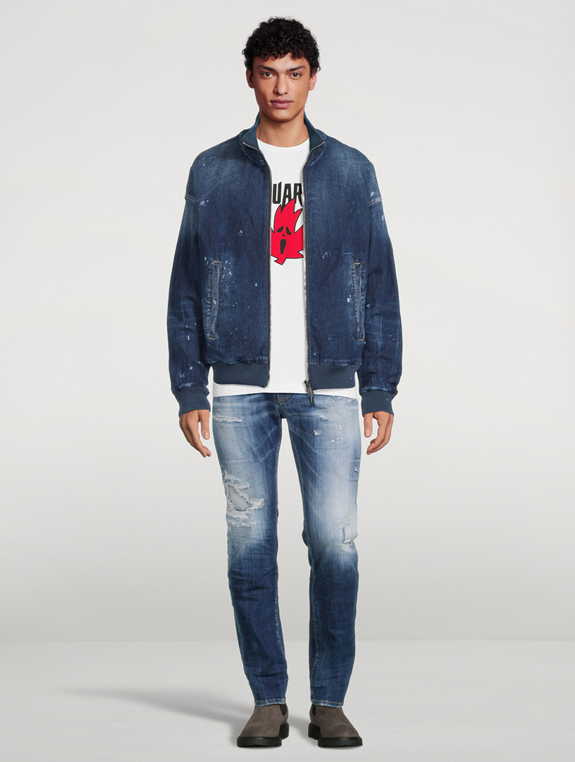 Cool Guy Slim Straight-Leg Jeans