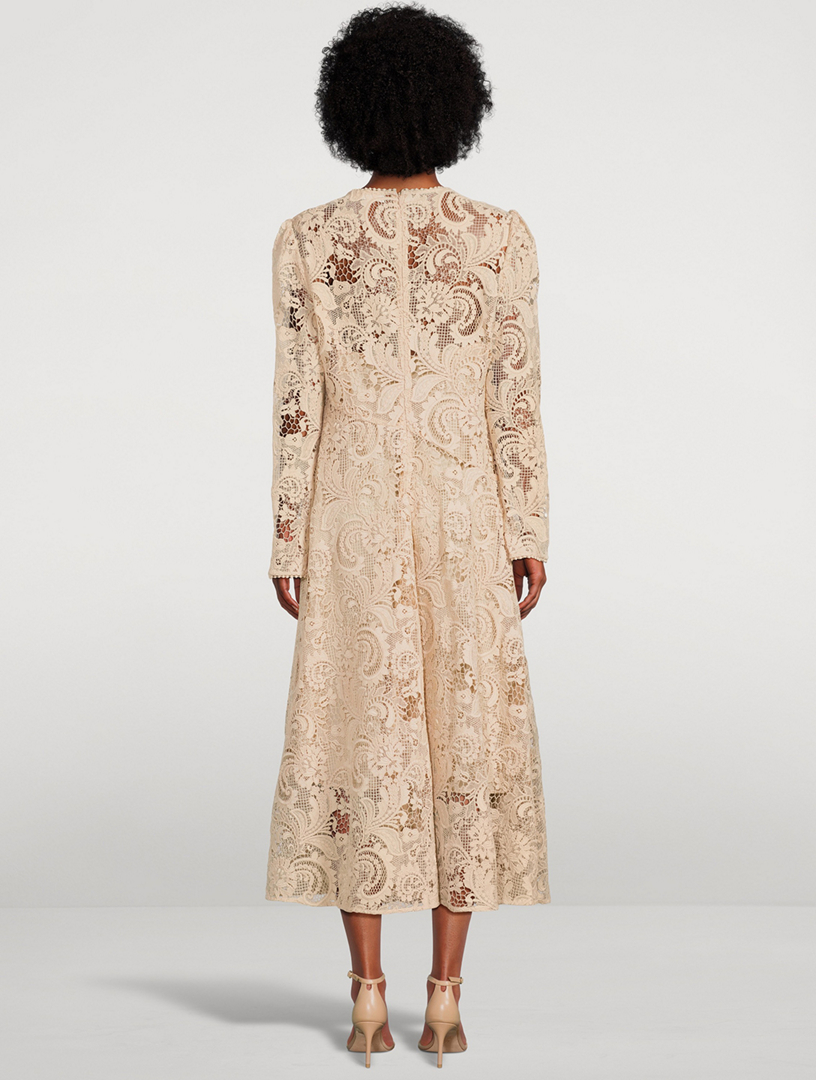 Waverly Lace Midi Dress
