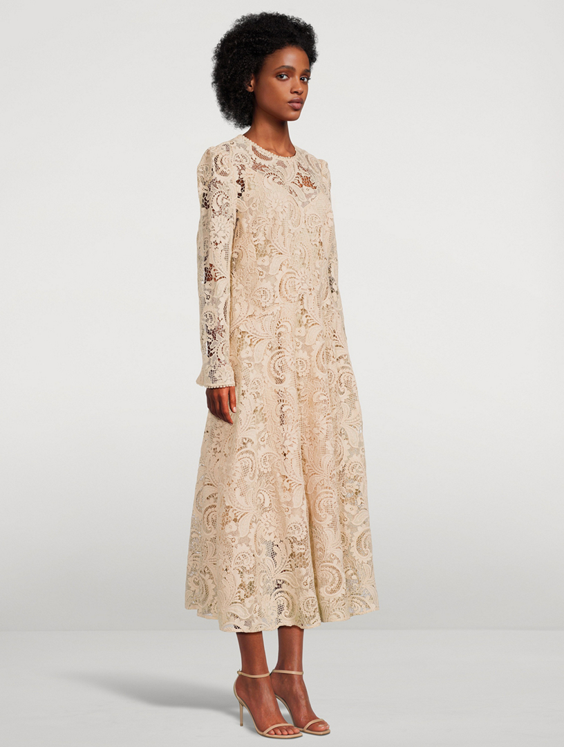 Waverly Lace Midi Dress