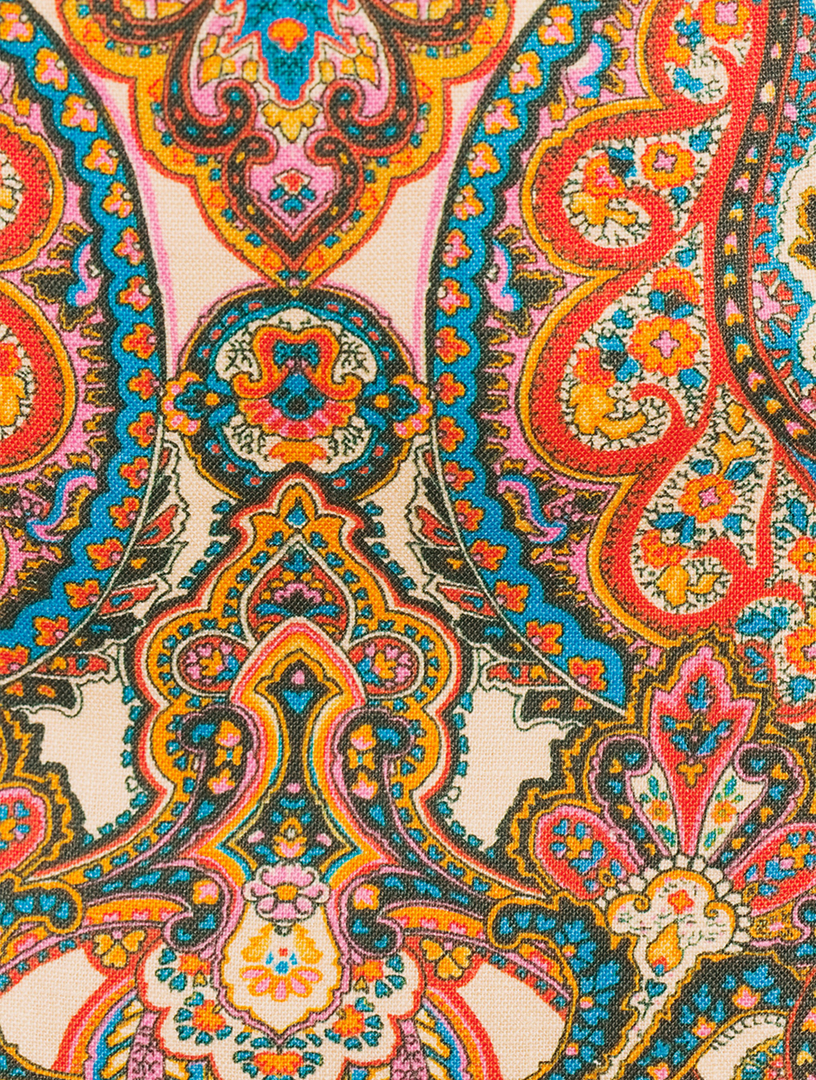 Ottie Mini Skirt Paisley Print