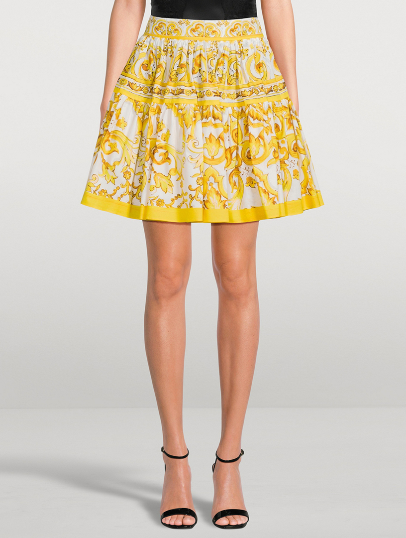 Dolce and gabbana majolica skirt hotsell