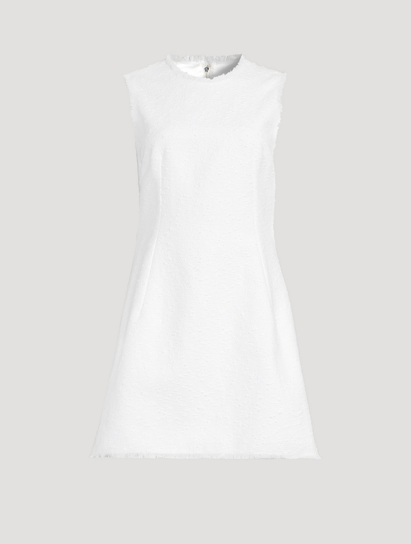 Raschel Tweed Mini Dress