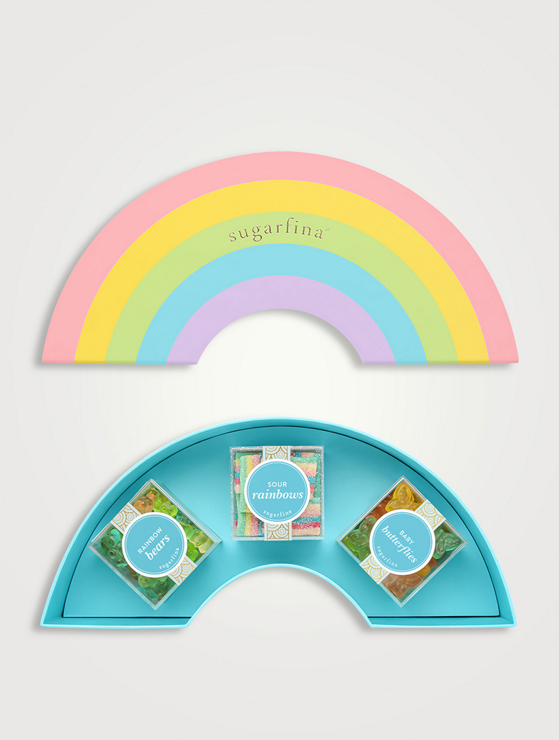 Rainbow Three-Piece Bento Box