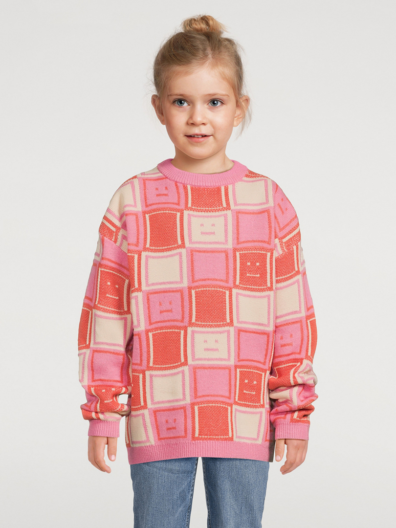 Face Jacquard Sweater