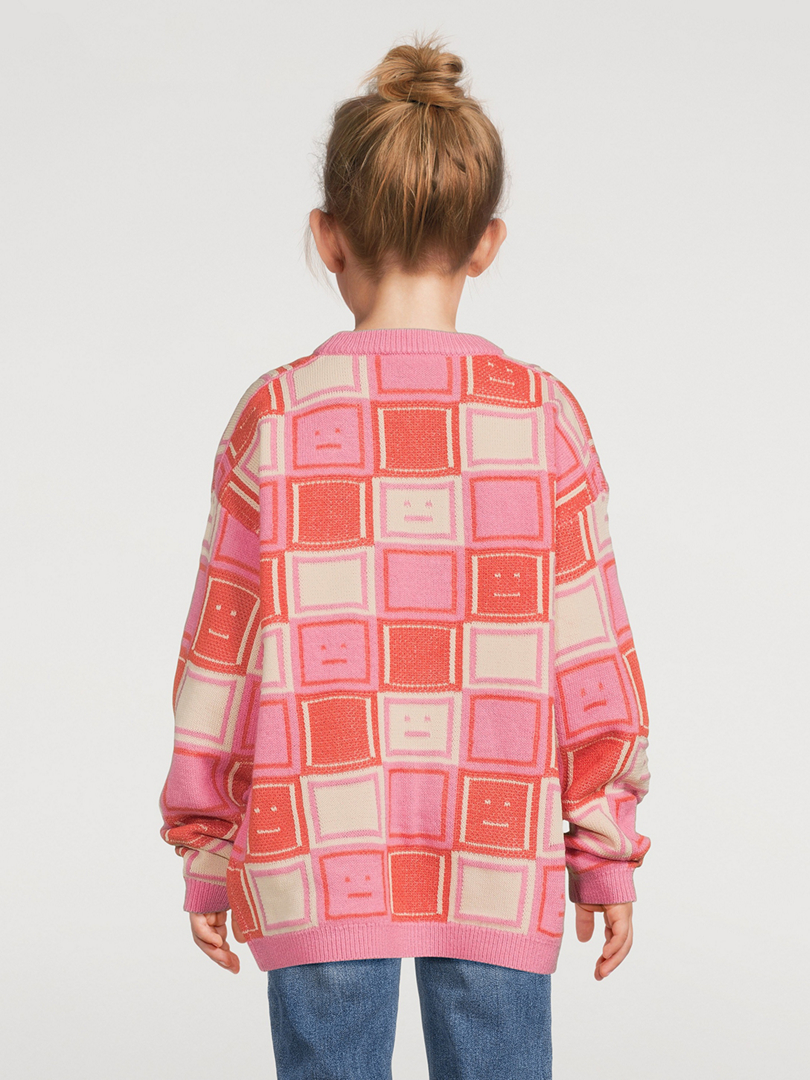 Face Jacquard Sweater