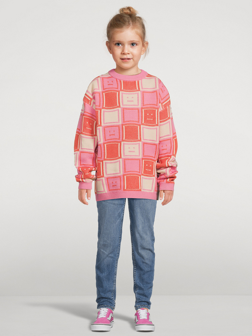 Face Jacquard Sweater