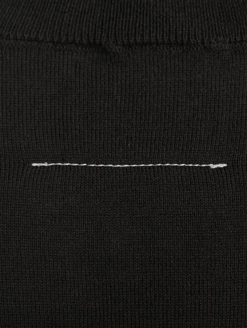 Asymmetrical Sleeveless Turtleneck Top