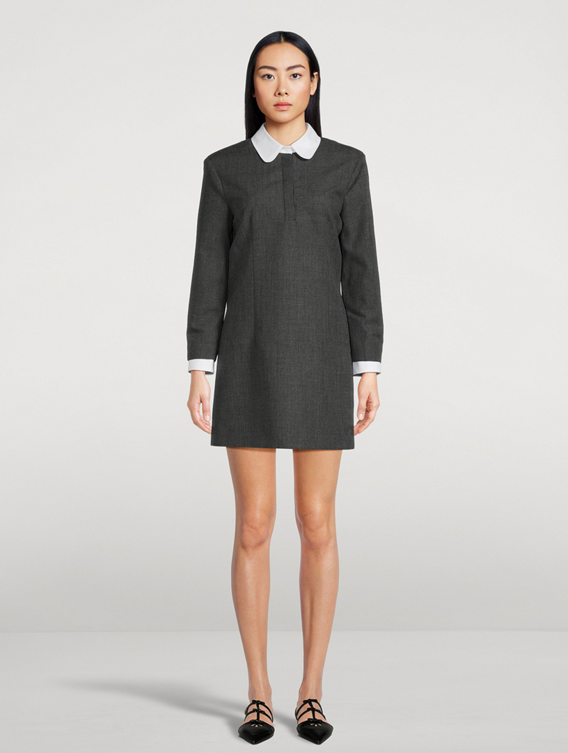 Wool Shift Dress