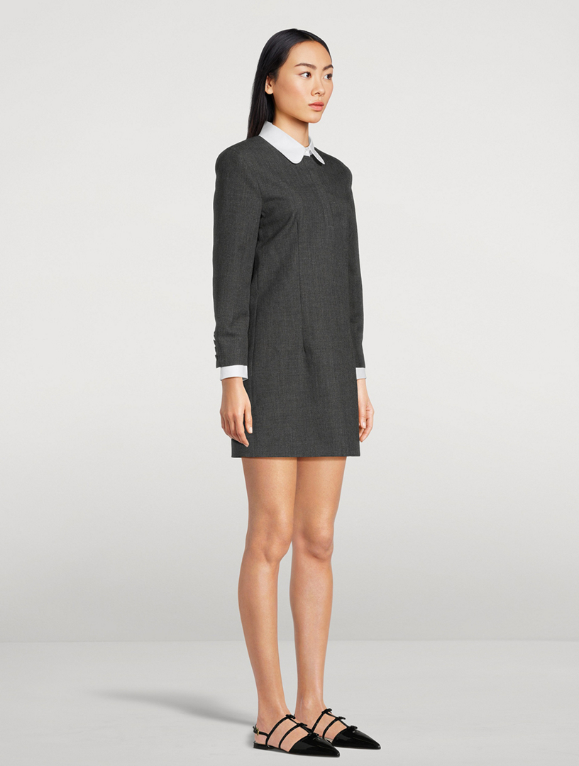 Wool Shift Dress