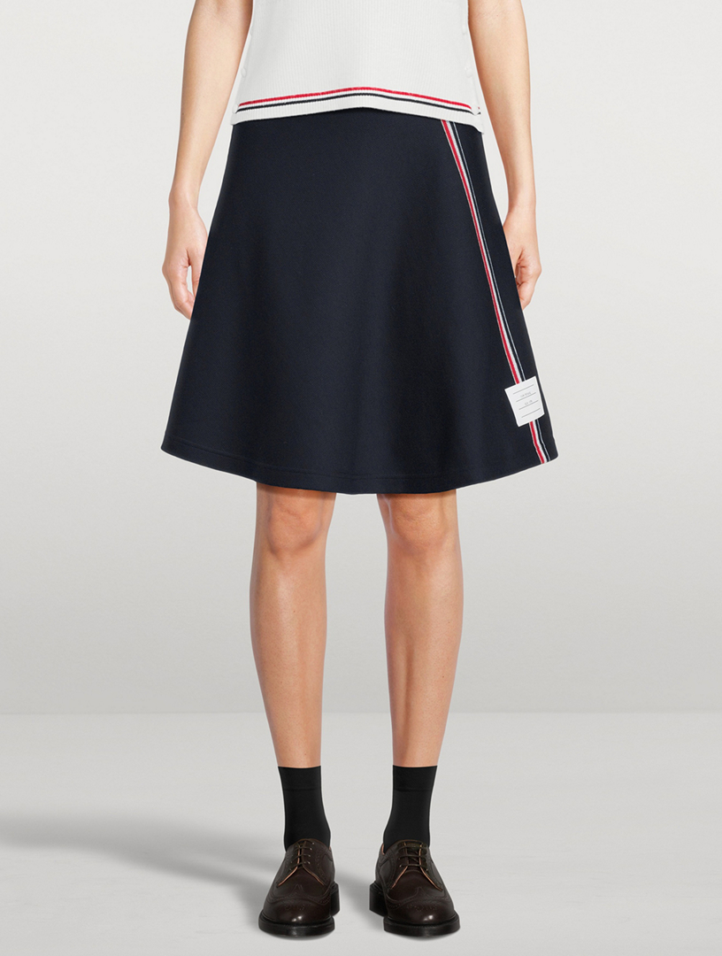 Cotton Midi Skirt