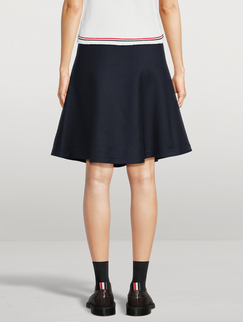 Cotton Midi Skirt