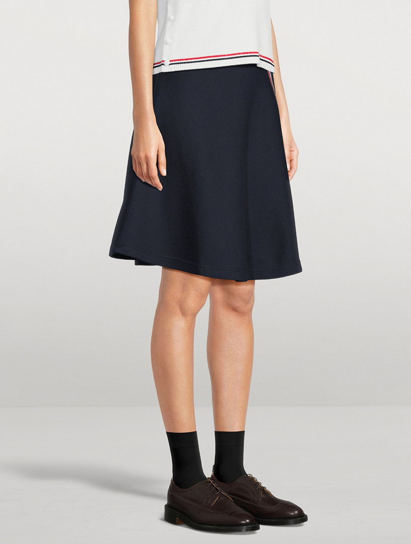 Cotton Midi Skirt