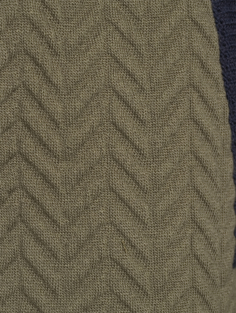 Herringbone-Quilted Jacket