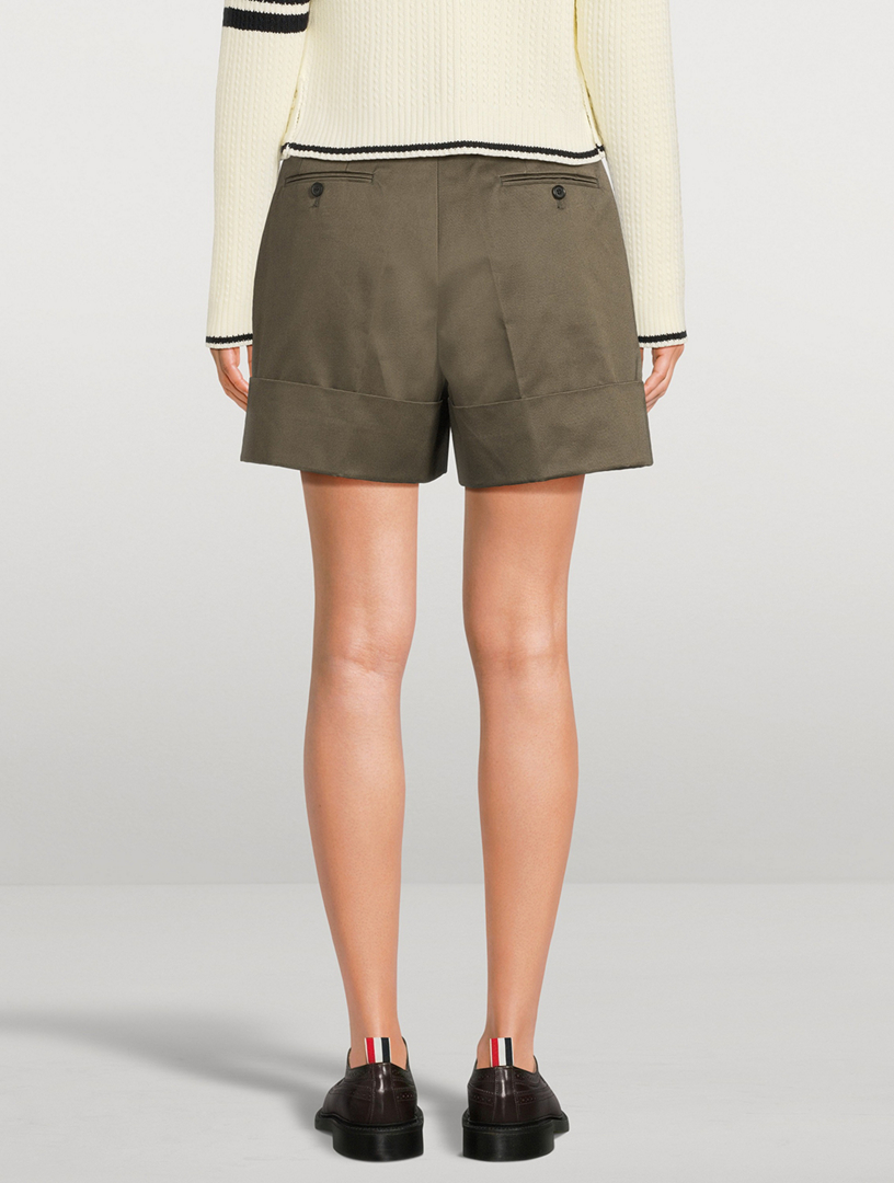Cotton Twill Shorts