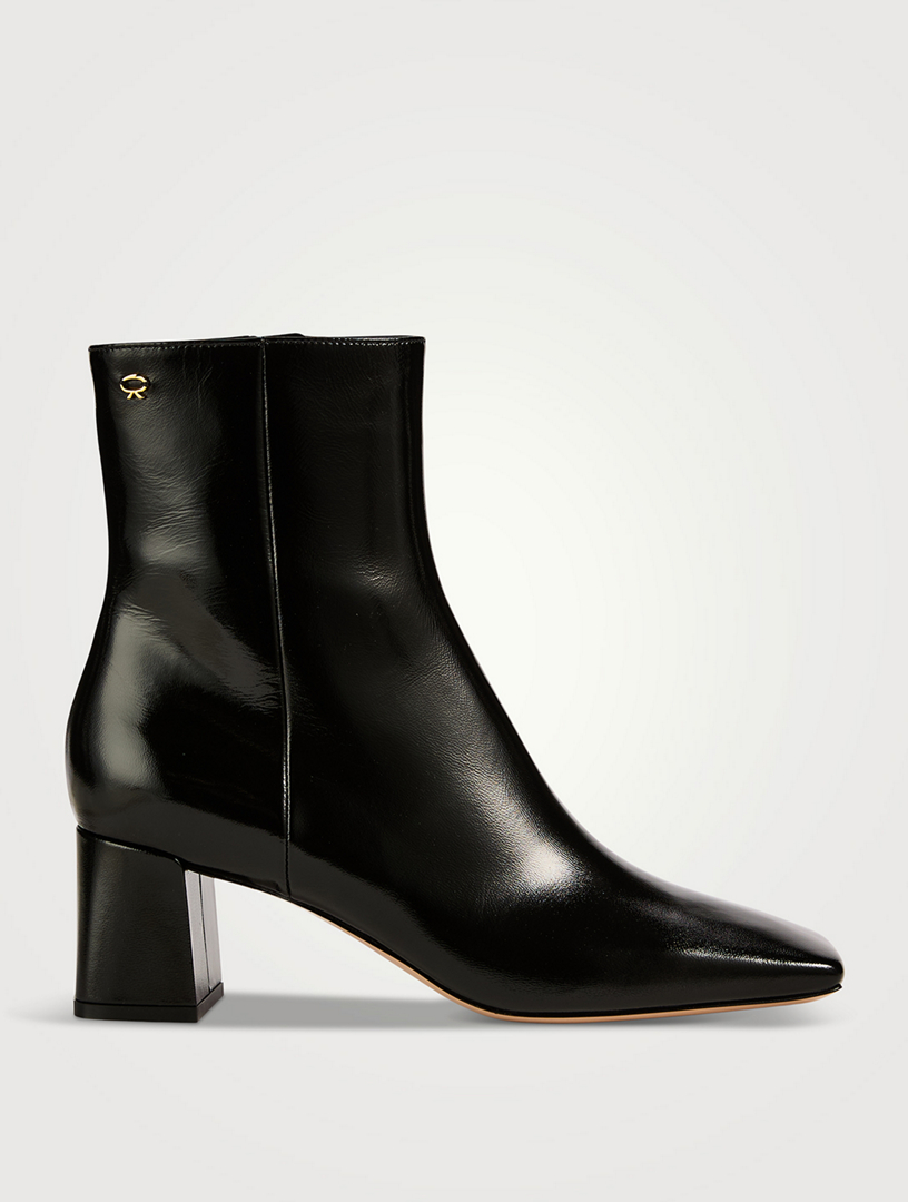 GIANVITO ROSSI Freeda Leather Ankle Boots Holt Renfrew