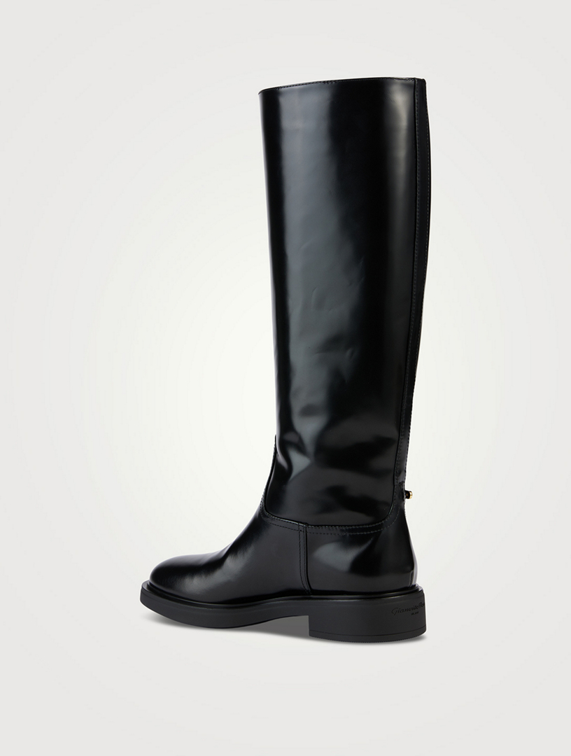 Martine Leather Riding Boots