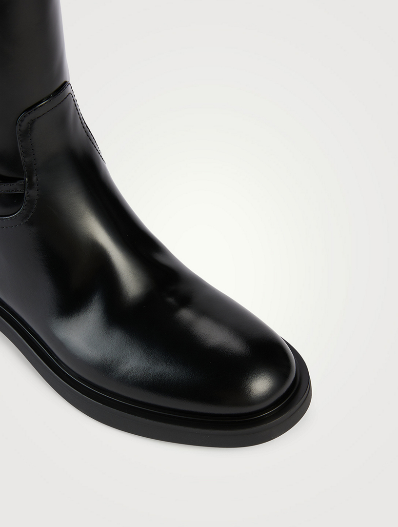 Martine Leather Riding Boots