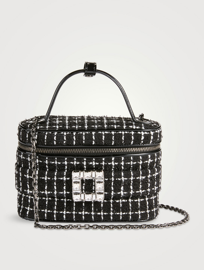 Micro Tweed Vanity Case