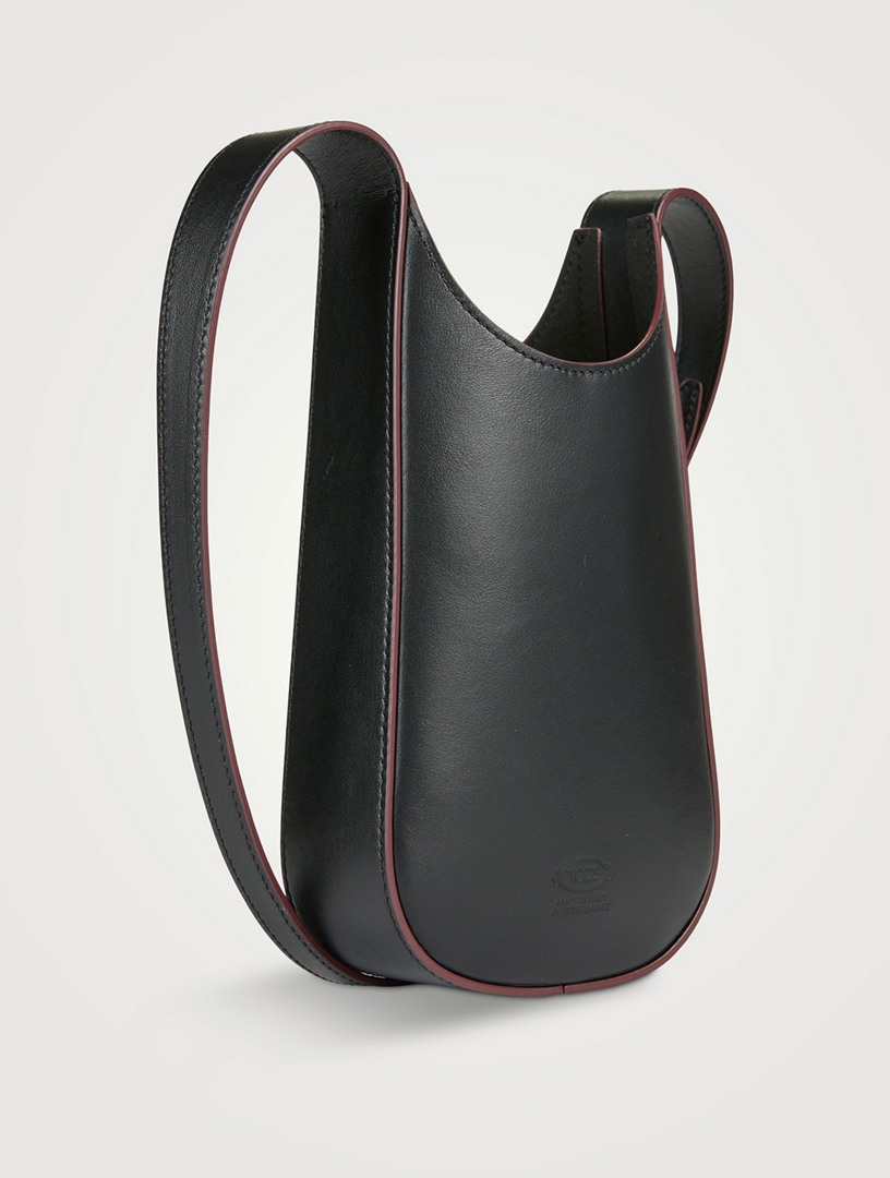 Micro Di Leather Crossbody Bag