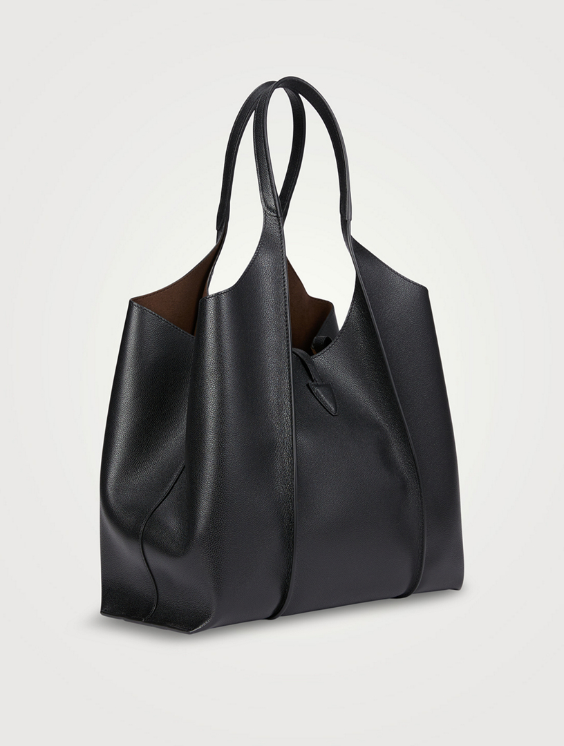 Medium T Timeless Leather Shopping Bag