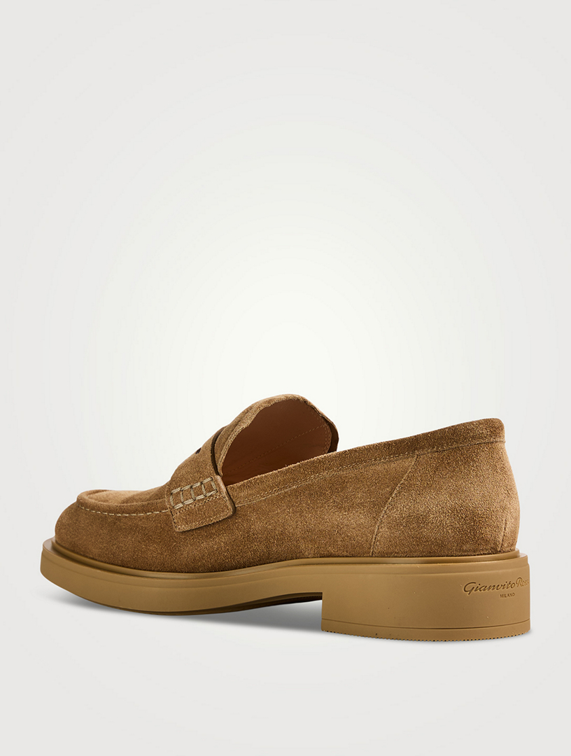 Harris Suede Penny Loafers