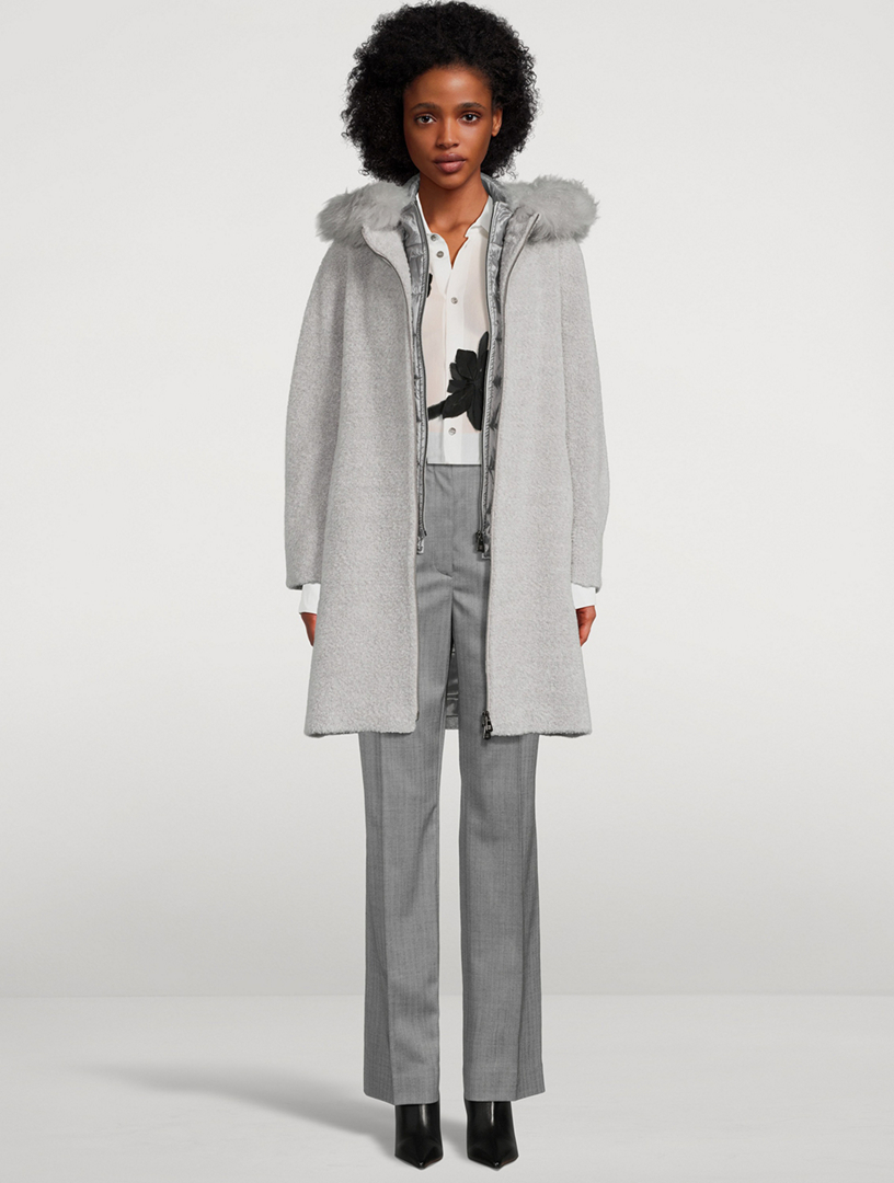Wool And Alpaca Coat
