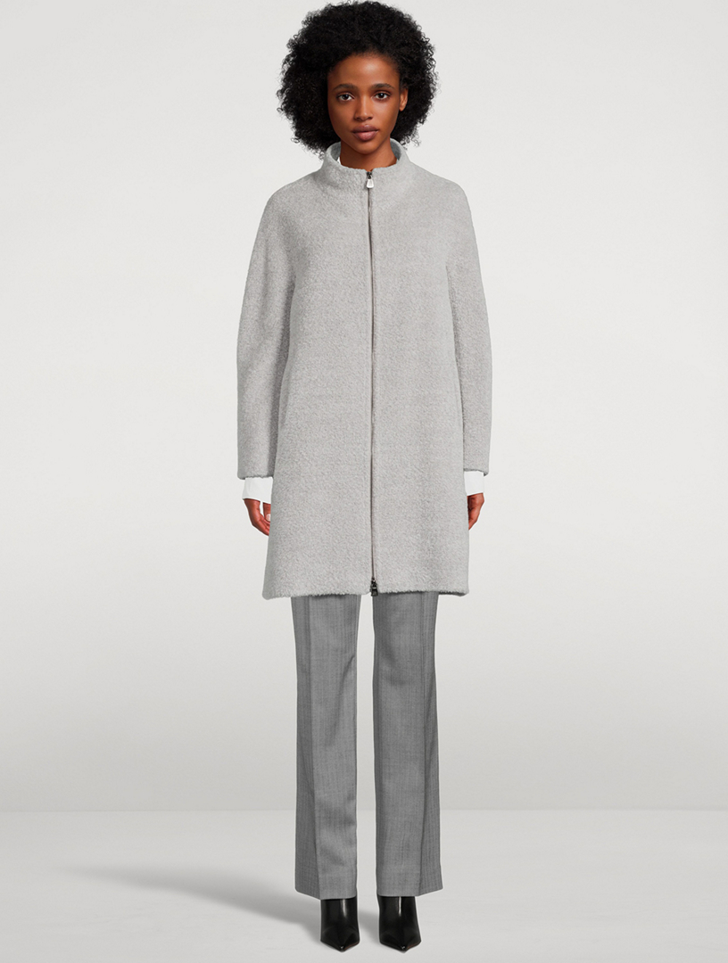 Wool And Alpaca Coat