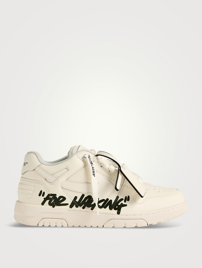 Out Of Office For Walking Leather Sneakers